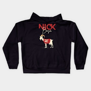 nick bosa the goat Kids Hoodie